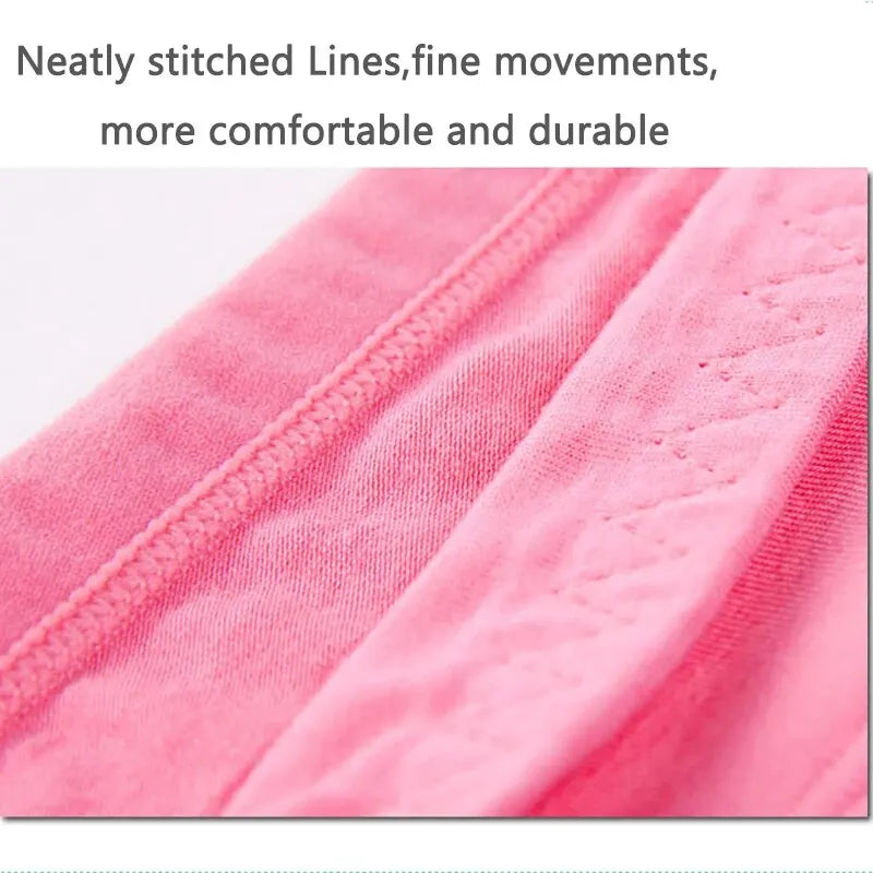 7PCS Women's Cotton Comfortable & Stylish Underwear – Plus Size for Ladies & Girls"